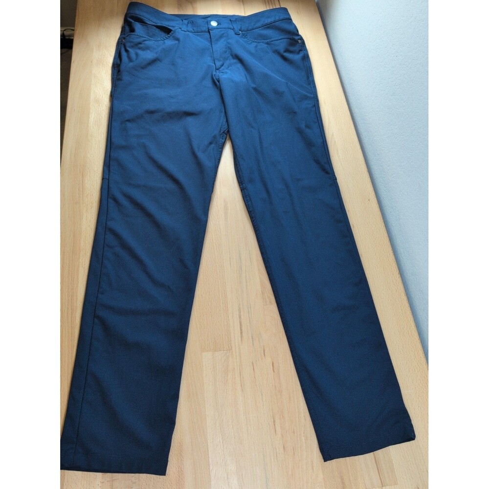 Lululemon ABC Slim Pants Men's 32x31 Blue Warpstreme Performance LM5971S